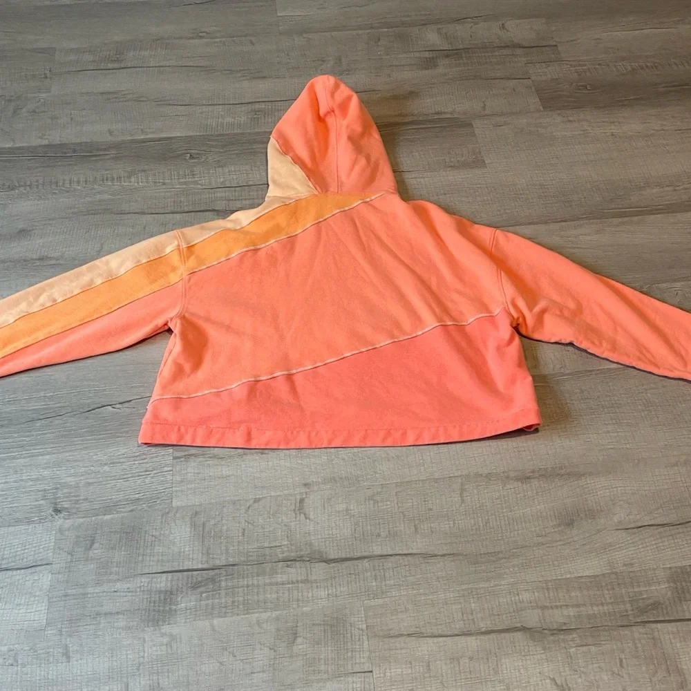 Free People Movement
Colorblock Hoodie in Coral and Peach - Picture 2 of 9